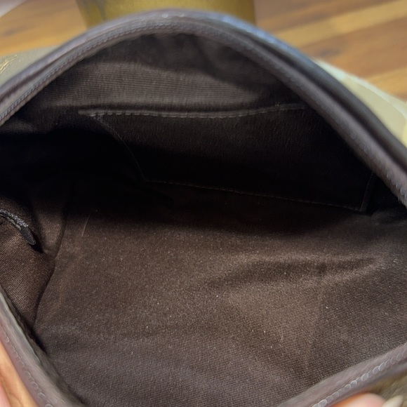 Coach Gold Patchwork Suede Small Purse Handbag - Picture 15 of 15